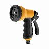 Набор для полива Park DY2377, пистолет 7 режимов, соединители, адаптер 1/2" - 3/4", 4 предмета фото