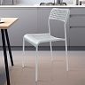 Стул Nika Ника 7 СТ7, светло-серый/матовый серый фото