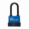 Замок навесной всепогодный Tech-Top T-02-01, с длинной дужкой, 113 x 56 x 28 мм, 3 ключа фото