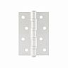 Петля накладная универсальная Нора-М 4"-4ВВ FHP-STD, 100 x 70 x 2,5 мм, белая фото