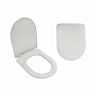 Сиденье для унитаза Инкоэр Ирма, 421,5 x 340 мм, белое фото