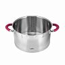 Кастрюля Lara Viva с крышкой, нержавеющая сталь, 2,2 л фото