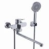 Смеситель для ванны с душем Fashun A2228, с длинным изливом, хром фото