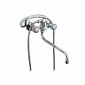 Смеситель для ванны с душем Frud R22109, с длинным изливом,  двухвентильный, хром фото