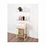 Стеллаж ЗМИ Скандинавия 14, 4 полки, 45 x 38,5 x 147 см, белый фото