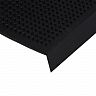 Коврик на ступеньку Vortex, резиновый, 25 x 75 см, черный фото