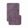 Коврик в ванную и туалет L Cadesi Anelya, 50 x 80 + 50 x 40 см, полипропилен, лиловый фото