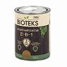 Защитный лессирующий состав для дерева Bioteks 2-в-1, 0,8 л, дуб фото