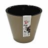 Горшок для цветов InGreen London ING1555ШОК, 5 л, молочный шоколад фото Горшок для цветов InGreen London ING1555ШОК, 5 л, молочный шоколад фото