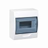 Щиток распределительный встраиваемый IEK Krepta 3 ЩРВ-П-8 MKP12-V, 8 модулей, пластиковый, белый фото