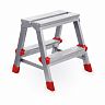 Стремянка двухсторонняя Haushalt ННДС2, 2 x 2 ступени, 0,402 м фото