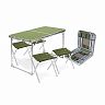 Набор складной мебели Nika ССТ-К2/2, стол + 4 стула, хаки-хаки фото