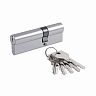 Цилиндровый механизм Нора-М STD Z Л-90 (55-35), ключ/ключ, хром фото