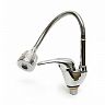 Смеситель для кухни Fauzt FZs 811-B129, с гибким изливом, однорычажный, хром фото
