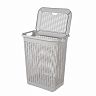 Корзина для белья Econova, 420 x 310 x 560 мм, 50 л, светло-серая фото