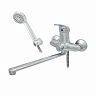 Смеситель для ванны с душем Центр Сантехники Престиж ЦС-СМ 300-4 D35 М42, с длинным изливом, однорыч фото