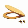 Сиденье для унитаза VIRPlast Виктория, бежевое сафари фото