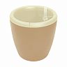 Горшок для цветов InGreen Munchen, с автополивом, 5 л, молочный шоколад фото
