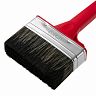 Кисть плоская для водных красок Акор Мастер, смешанная щетина, пластиковая ручка, 120 x 35 мм фото