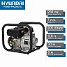 Мотопомпа бензиновая Hyundai HY 80, 7 л.с, 1000 л/мин фото