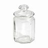 Банка для сыпучих продуктов Mallony Lattina, стеклянная, с крышкой, 0,6 л фото