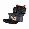 Ящик для инструментов Blocker Master, 40,8 x 21,8 x 22,3 см, серый фото