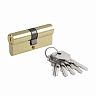 Цилиндровый механизм Нора-М STD Z Л-70 (35-35), ключ/ключ, золото фото