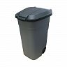 Бак для мусора Plast Team PT9957, с крышкой, на колесах, 110 л фото