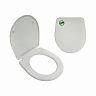 Сиденье для унитаза Инкоэр Лира, 387 x 350 мм, белое фото