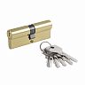 Цилиндровый механизм Нора-М STD Z Л-80 (40-40), ключ/ключ, золото фото