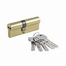 Цилиндровый механизм Нора-М STD AL ЛП-80 (45-35), ключ/ключ, золото фото
