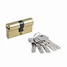 Цилиндровый механизм Нора-М STD Z ЛП-60 (30-30), ключ/ключ, золото фото