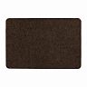 Коврик придверный Vortex Slim, влаговпитывающий, ребристый, 60 x 90 см, коричневый фото