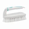 Щетка утюжок Svip Softel, упругая щетина, 14,5 x 8,5 x 7 см, бело-бирюзовая фото