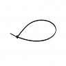 Хомут-стяжка с тройным замком Rexant, нейлон, 3,6 x 300 мм, 100 шт, черный фото