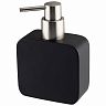 Дозатор для жидкого мыла Leonord Sydney, полирезин, черный фото