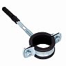 Хомут металлорезиновый CTM CHSR0012S, с шурупом и дюбелем, 20 - 25 мм, 1/2" фото
