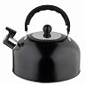 Чайник со свистком Casual, нержавеющая сталь, 2,7 л, черный фото