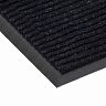 Коврик придверный SunStep Ребристый, влаговпитывающий, 100 x 200 см, черный фото