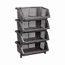 Этажерка Альтернатива Эконом, 4 секции, 60 x 37,5 x 89,5 см, микс фото