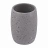 Стакан для зубных щеток Рыжий кот Пастель HD0330-8, керамика, серый фото