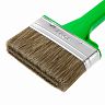 Кисть плоская для дерева Акор Мастер, смешанная щетина, пластиковая ручка, 120 x 25 мм фото