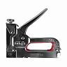 Строительный степлер Кедр Профи, тип 140 для скоб и гвоздей, хромированный корпус фото