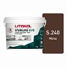 Затирка эпоксидная двухкомпонентная Litokol Starlike Evo S.240, Moka, 5 кг фото