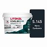 Затирка эпоксидная двухкомпонентная Litokol Starlike Evo S.145, Nero Carbonio, 2,5 кг фото