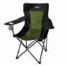 Стул складной Nika Премиум 6, с подлокотниками, 54 x 48 см, черный-хаки фото