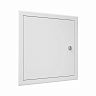 Люк-дверца ревизионная Evecs ЛТ4040МЗп, стальная с замком, с фланцем 400 x 400 мм, 460 x 460 мм фото