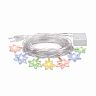 Электрогирлянда Vegas Цветочки, 80 LED ламп, 8 режимов, 10 м, многоцветная фото