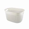 Корзина универсальная Plast Team Oslo, 380 x 284 x 221 мм, молочный туман фото