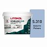 Затирка эпоксидная двухкомпонентная Litokol Starlike Evo S.310, Azzurro Polvere, 5 кг фото